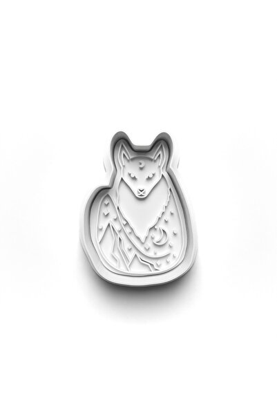 Adana Pasta Malzemeleri قالب قطع وطوابع بسكويت الحيوانات السحرية 3D-0127_2