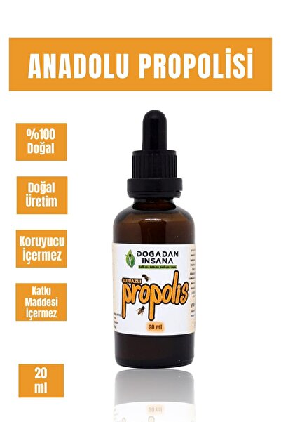 YURDUM YÖRESEL ÜRÜNLER ZEMZEM İCERİKLİ ANADOLU PROPOLİSİ 20ML