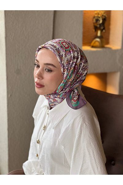 Modakaşmir April Pattern Cotton Scarf