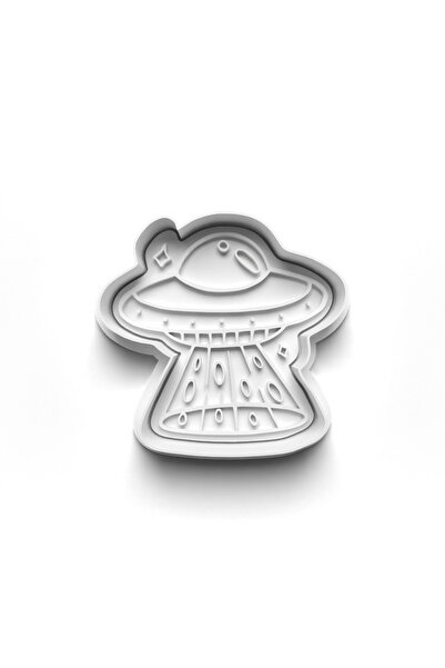 Adana Pasta Malzemeleri قاطعة وطوابع قالب البسكويت الفضائي 3D-0185_1