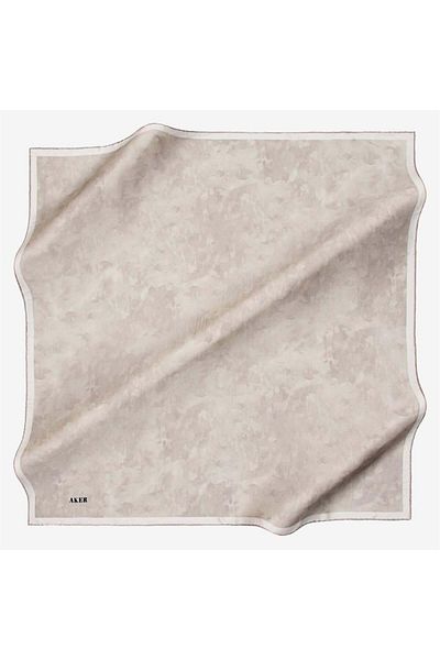 Aker Eșarfă din satin creponat de mătase 7208701-331