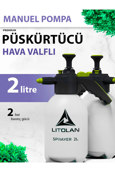 LITOLAN 2 Lt Premium Püskürtücü pompası (İlaçlama, sulama, temizleme)