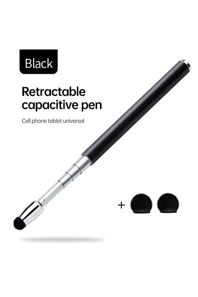 Choice WK1044A Black Capacitive Universal Telescopic Stick Smart Stylus Touch Pen Pencil for Touch Screen D