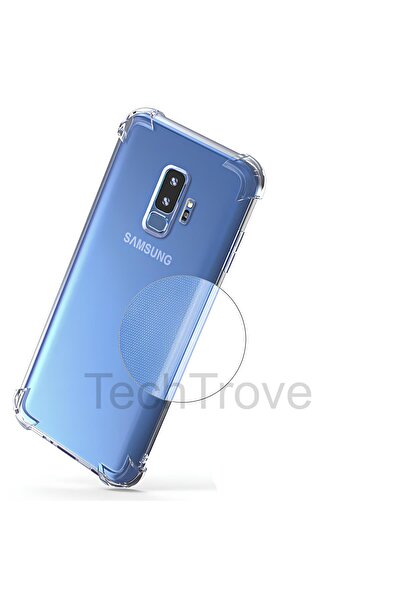TechTrove Samsung Galaxy S9 Plus Kılıf Şeffaf Ekstra Darbe Korumalı Kapak