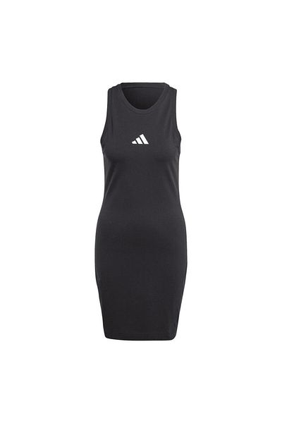 adidas Rochie neagră de damă W FI SL DRESS JE0199