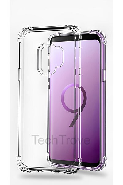 TechTrove Samsung Galaxy S9 Kılıf Şeffaf Ekstra Darbe Korumalı Kapak