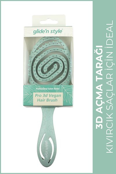 Glide'n Style Glide N Style Pro 3D - Three Dimensional Hair Brush
