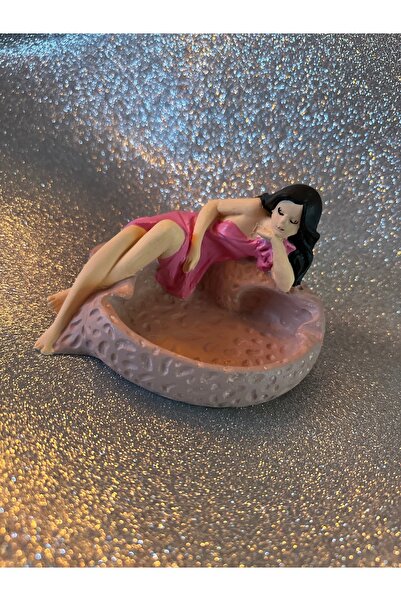 titanbaby Estetik Kadın Figürlü Kültablası