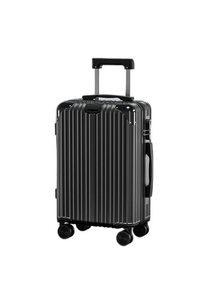 OEM Troler portabil, roti silentioase, manere ajustabil, 63x41x24cm, negru