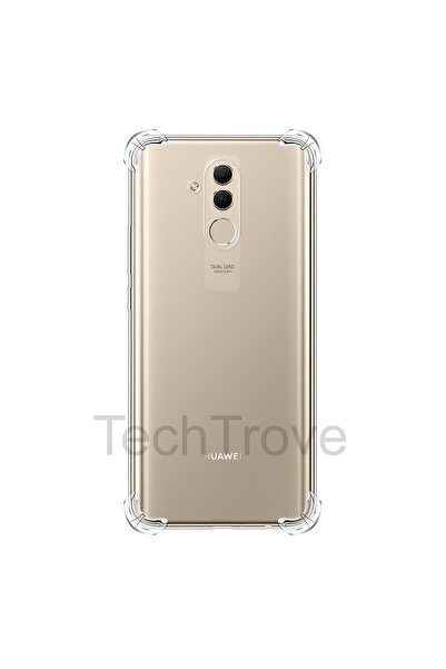 TechTrove Huawei Mate 20 Lite Kılıf Şeffaf Ekstra Darbe Korumalı Kapak
