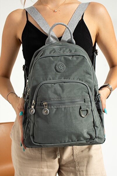 Just Polos MAGA GRAY UNISEX KIPLIN DAILY BACKPACK