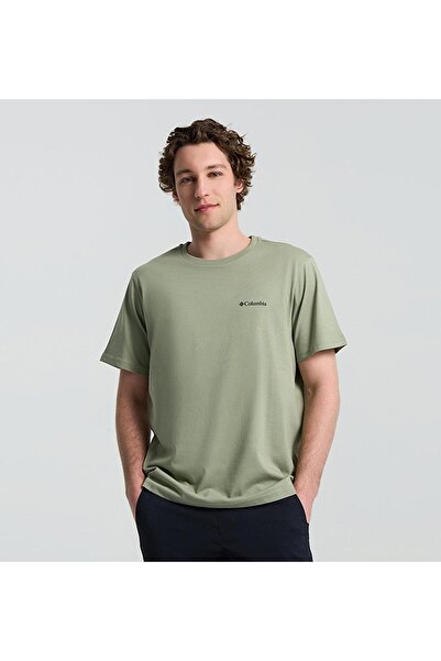 Columbia Cs0415 Csc m Comfort Pasteled Framed Ss Tee Men's T-Shirt
