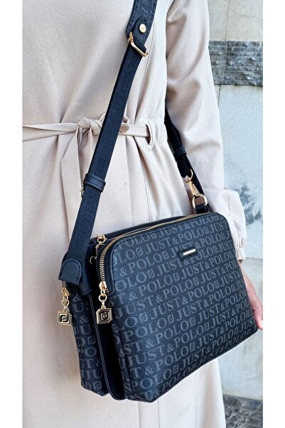 ÇANTAM GELSİN Geantă de umăr neagră de damă