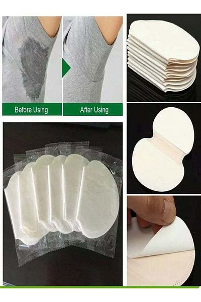 Sweat Pads Generic 12-Piece Sweat Absorbent Pads Set