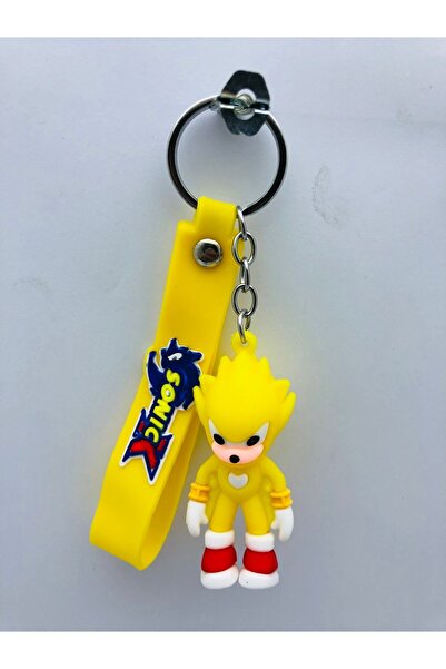 Shem لعبة سلسلة مفاتيح ثلاثية الأبعاد من سونيك تيلز وإكسسوارات حقيبة