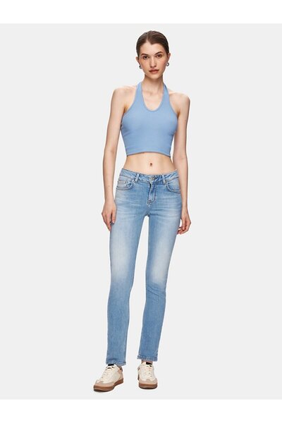 Ltb Pantaloni Fallon 200 cu talie mijlocie, cu picior tubular