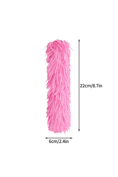 Choice s1Pink Plush Cat Chew Toy Catnip Self-hi Bite Toys Strip Pillow Teaser Toys for Cats Soft Interactiv