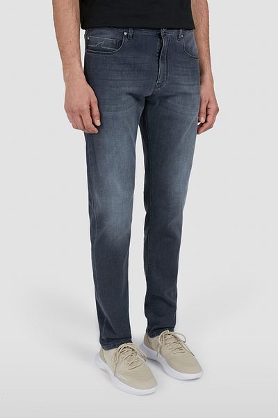 PAUL&SHARK Men's Logo 5 Pocket Denim Gray Jeans 25414107 -J08