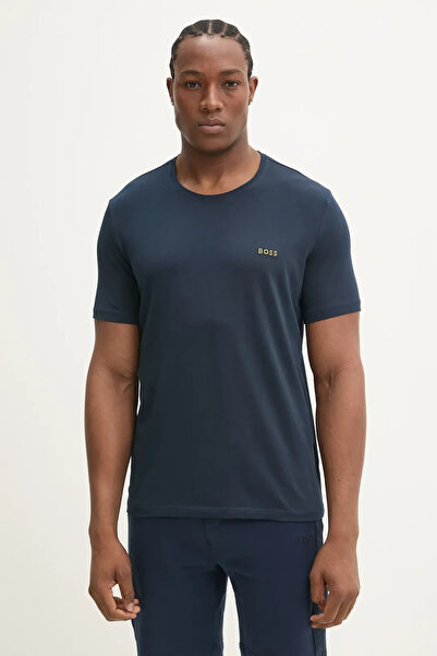 BOSS Erkek regular fit Kısa Kollu Düz Bisiklet Yaka 406 T-Shirt 50515312-406