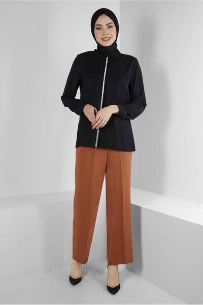 Alvina ŠIROKA NOGA ELASTIČNI POKRET NA STRUKU Sa džepovima TOLON 70522