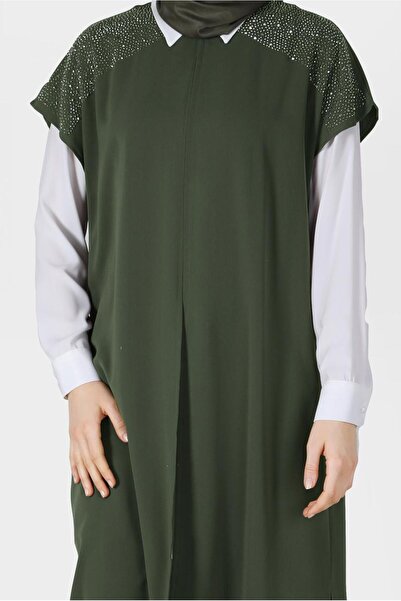 Alvina TAŞ BASKILI İKİLİ TUNİK 40875