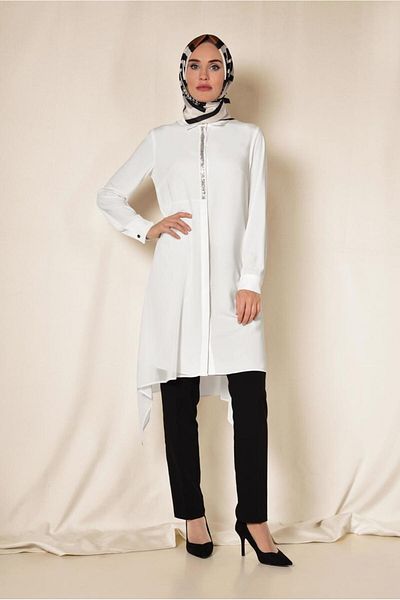 Alvina 4883 Μοντέλο Šifon Classic Tunik