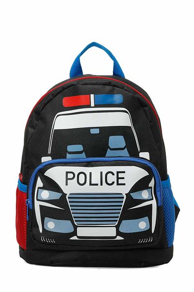 Kinetix Police Srt 5Fx Multicolor Boy's Backpack