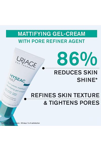 Uriage Mattifying, Hydrating, and Pore-Tightening Face Cream 40ml