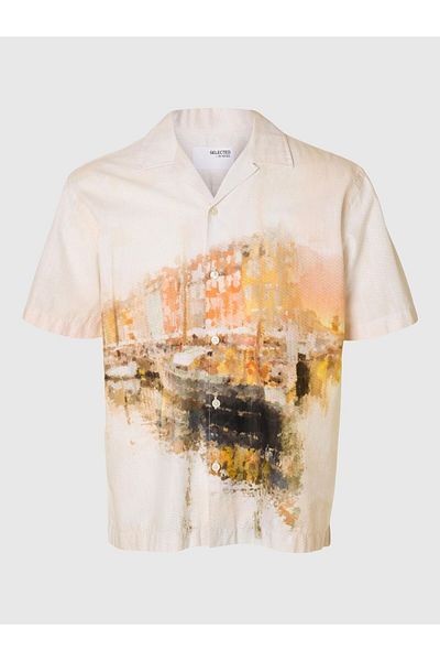 Selected Homme Kurzarmhemd Print