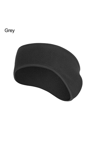 Choice Grey 1Pcs Fleece Ear Warmer Muff Winter Headband Ear Muffs Headband for Men Women Running Skiing Out