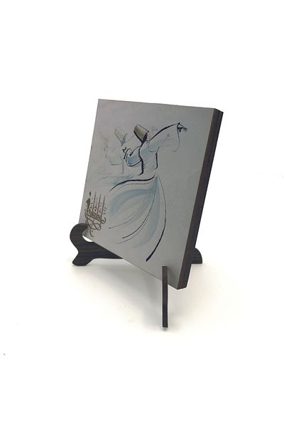 Sadrazam Dervish Printed Mdf Desktop (10 X 10 Krt-72)