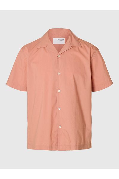 Selected Homme Kurzarmhemd 100% Baumwoll