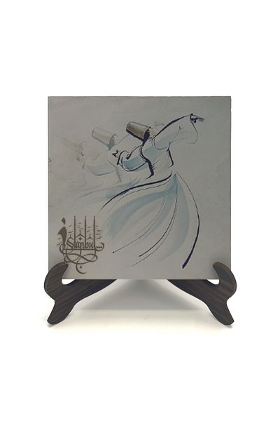 Sadrazam Dervish Printed Mdf Desktop (10 X 10 Krt-72)
