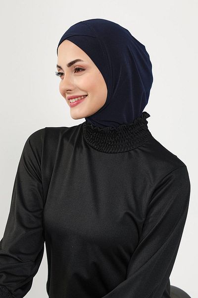 Aisha's Design Cross Front Ninja Hijab (Sea, Pool) Swimming Cap, Tb-4Sn