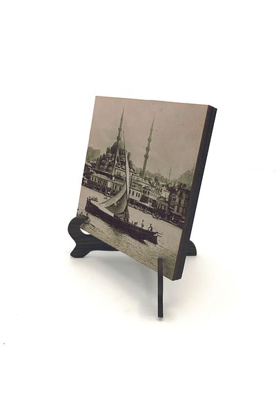Sadrazam Eminönü New Mosque Printed Mdf Desktop (10 X 10 Krt-41)