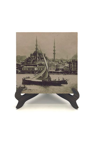 Sadrazam Eminönü New Mosque Printed Mdf Desktop (10 X 10 Krt-41)