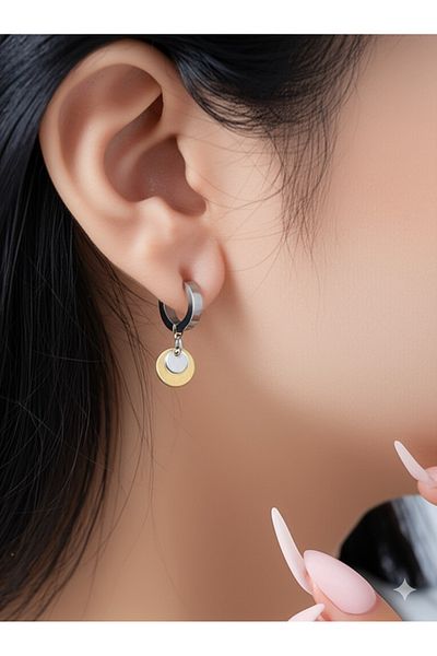 Esra Butik Hane Steel Earrings - Stainless Steel Earrings for Women