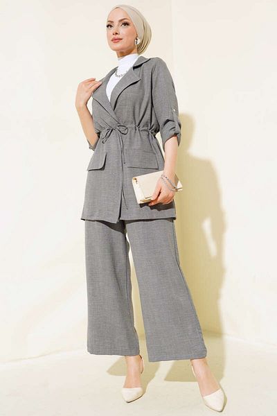 İKLİM LİFE Linen Jacket Trousers Set