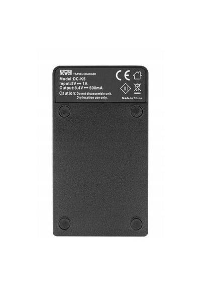 Newell Newell Charger, DC-USB, Panasonic DMW-BLG10 Compatibility, Black