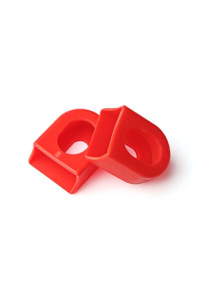 Choice Red Bicycle Silicone Crank Cover Protector Silicone Sleeve Pedal Crankset Protective Case Mountain R