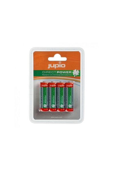 Jupio Rechargeable batteries with slow discharge AA 2100 mAh 4 pieces DIRECT POWER ->80%