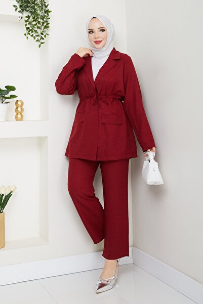 İKLİM LİFE Linen Jacket Trousers Set