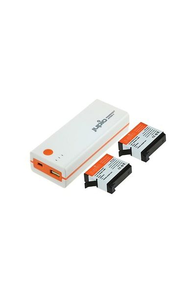 Jupio Jupio Power Vault JPV0100 External Battery Kit Compatible with GoPro 4, 2 batteries included