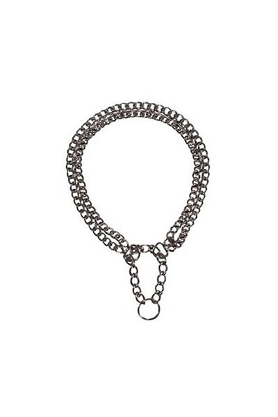 Trixie 2 Row Chain Dog Neck Collar 2 Mm 55 Cm