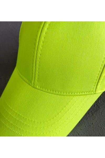 CapZone Hat Baseball Cap Flat Hat Unisex Model Adjustable Velcro Highlighter on the Back