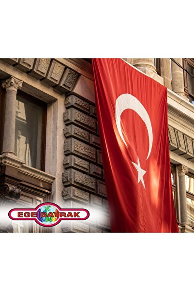 Colour Suit Ege Bayrak ; Raşel Canlı Baskılı Özel Türk Bayrağı ( 300 Cm X 450...