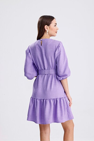 ikomteks Μίνι φόρεμα με ζώνη