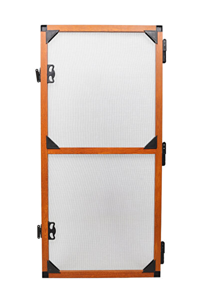 Kamataş Menteşeli Kapı Sinekliği Kahverengi (EN: 0-90 CM. BOY: 0-210 CM) Iste...