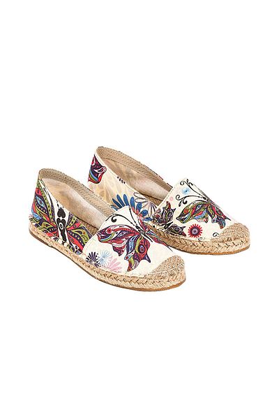 Streetfly Special Design Handmade Wicker Base Espadrille