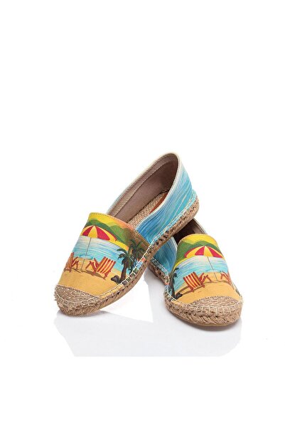 Streetfly Özel Tasarım El Yapımı Hasır Taban Espadril